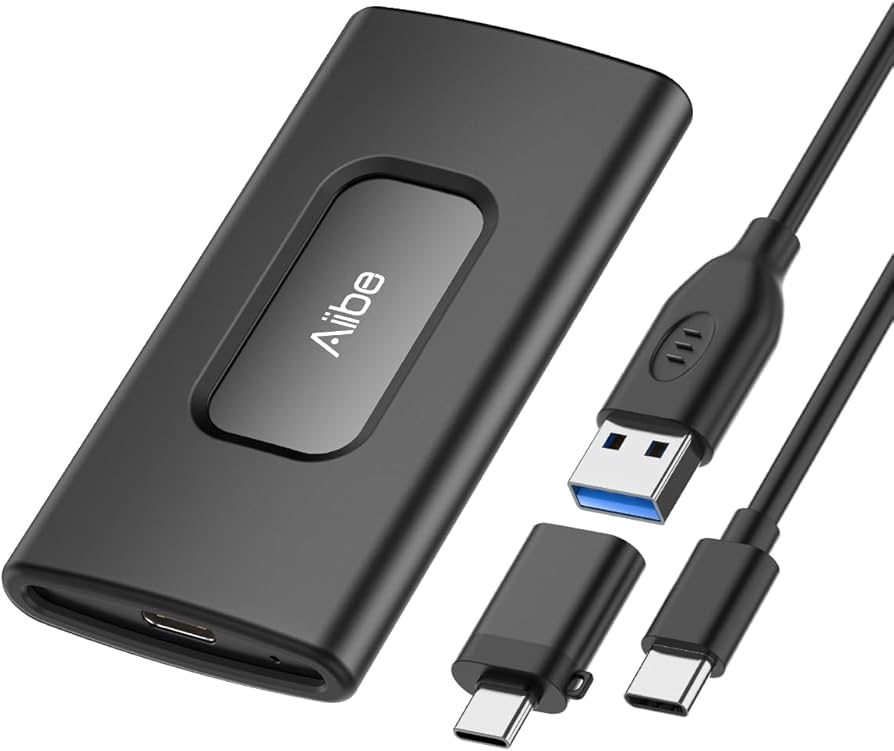 Amazon.com: Aiibe 1TB External SSD USB C Portable SSD USB 3.2 Gen