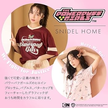 Amazon | スナイデルホーム パワーパフ ガールズ パイルオーバーシャツ