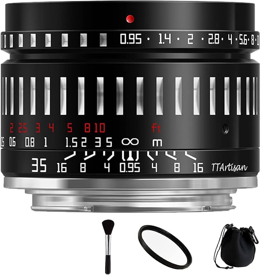 Amazon.com: TTArtisan 35mm F0.95 APS-C Frame Lens Large Aperture