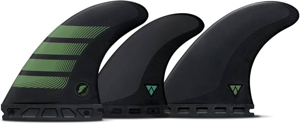 Amazon.com : Futures Fins F8 Alpha 5-Fin Set Carbon-Olive L