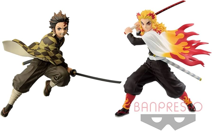 Amazon | 鬼滅の刃 VIBRATION STARS-竈門炭治郎 ＆ 煉獄杏寿郎- 全2種
