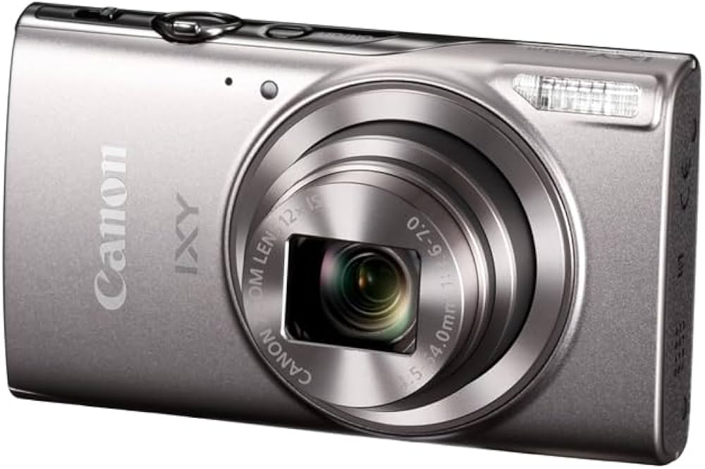 Amazon | Canon コンパクトデジタルカメラIXY650m シルバー 光学12倍