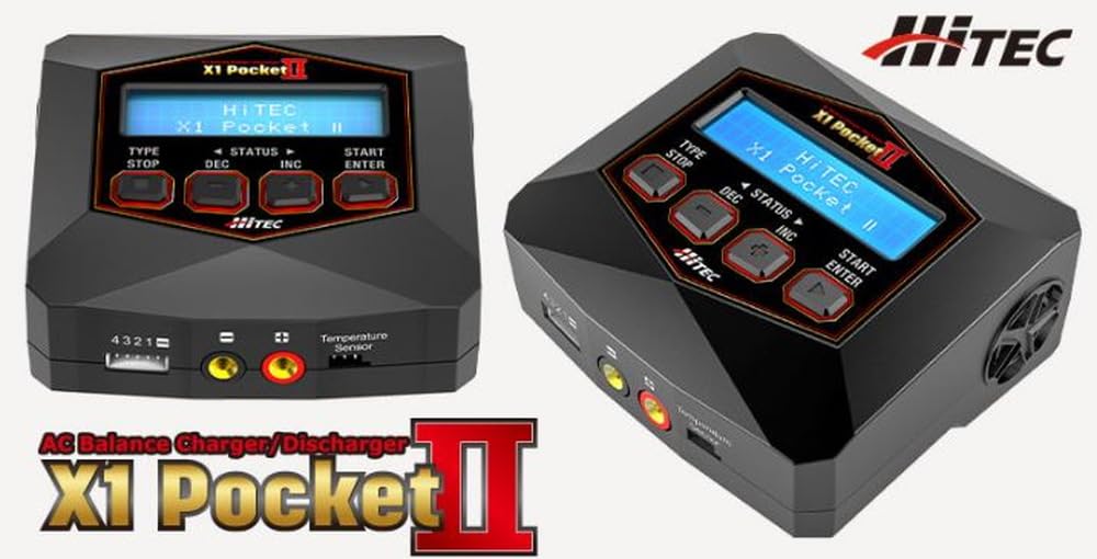 Amazon.co.jp: ハイテック X1 Pocket II ACバランス充・放電器 日本