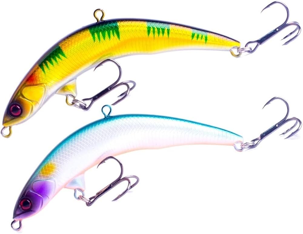 Amazon | 曲がった Pecil 餌 Wobblers 8.5 センチメートル 7 グラム