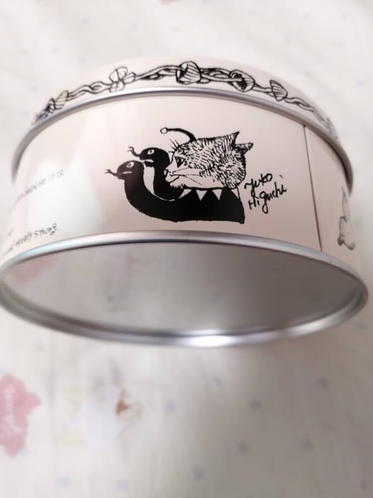 Amazon.co.jp: ヒグチユウコ 紅茶缶 ボリス雑貨店 こはる 小春 缶のみ