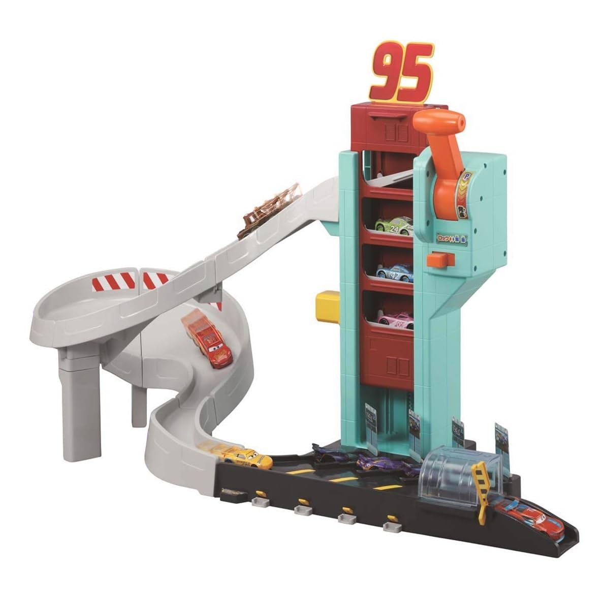 Amazon | ディズニー カーズ トミカ レバーで連続発進! ダイナミック