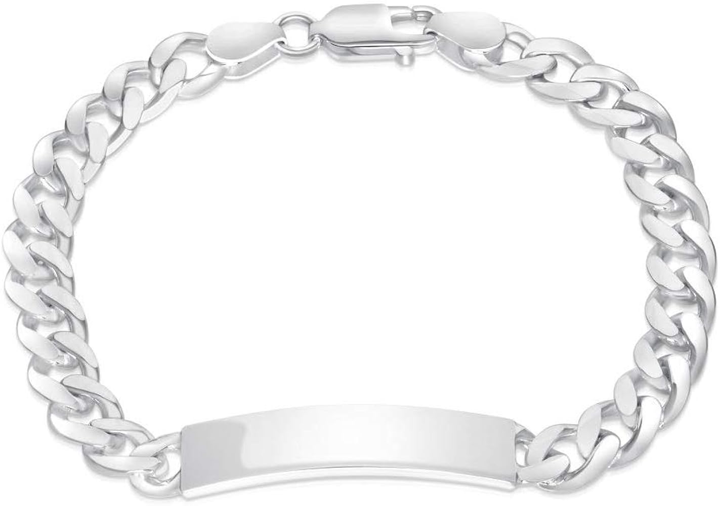 Amazon.com: NYC Sterling .925 Sterling Silver Italy Curb Chain