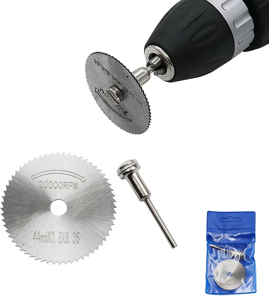 Amazon | 高速度鋼切断ブレード 丸鋸切断 パイプカッターセット - 44mm