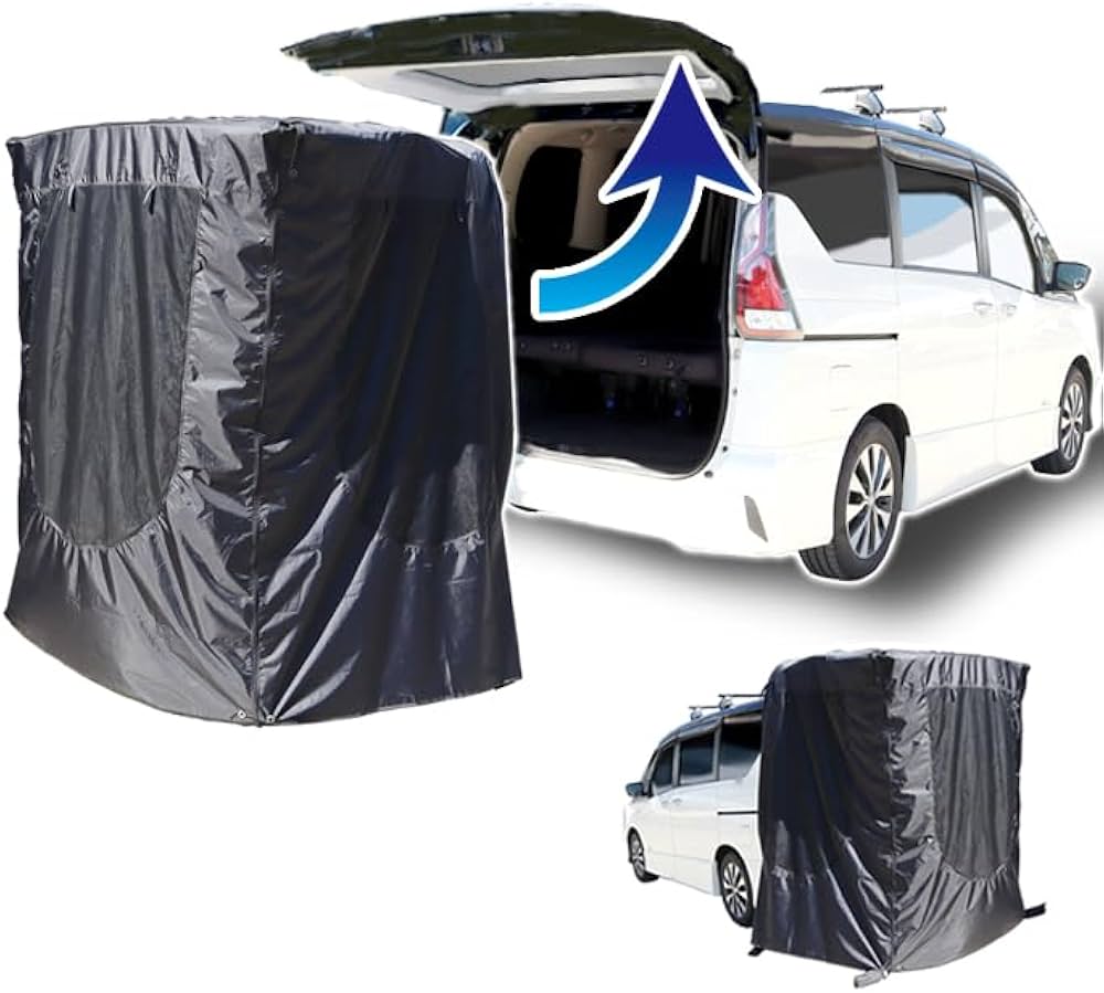 Amazon | スポッとかぶせるだけ バックゲート テント バックドア