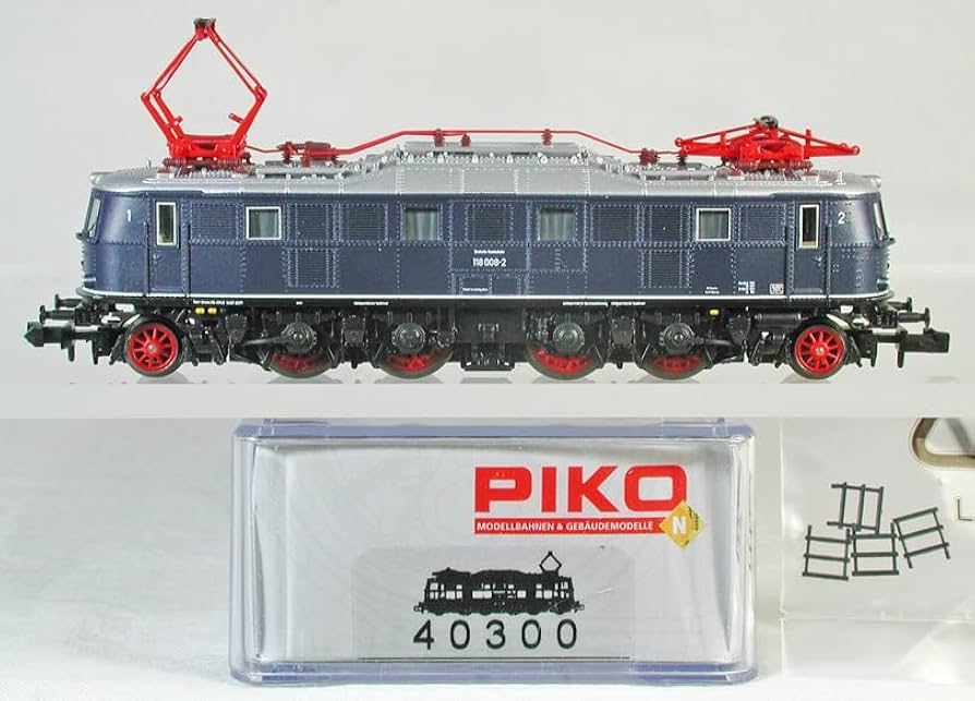 Amazon.co.jp: PIKO #40300 DB 旧西ドイツ国鉄 BR118型電気機関