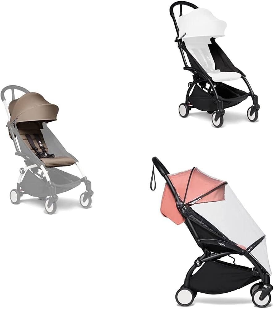 Amazon.co.jp: YOYO2(ヨーヨー) ベビーカー ベージュ/ブラック 6ヶ月頃