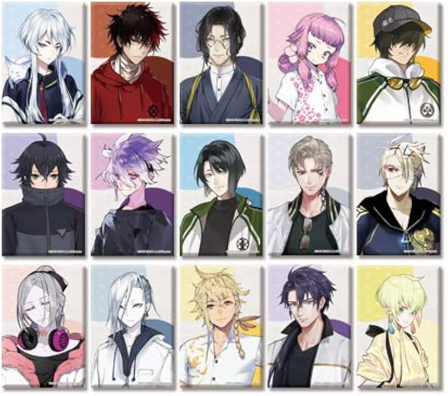 Amazon.co.jp: 刀剣乱舞-ONLINE- スクエア缶バッジコレクション（内番