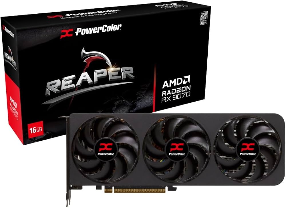 Amazon | PowerColor Reaper AMD Radeon RX 9070 16GB GDDR6