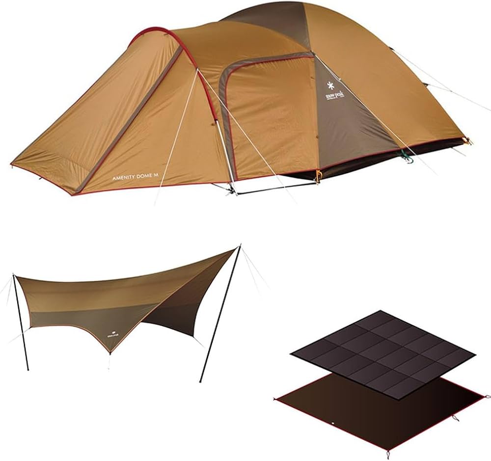 Amazon.co.jp: スノーピーク(snow peak)アメニティドームMタープパック