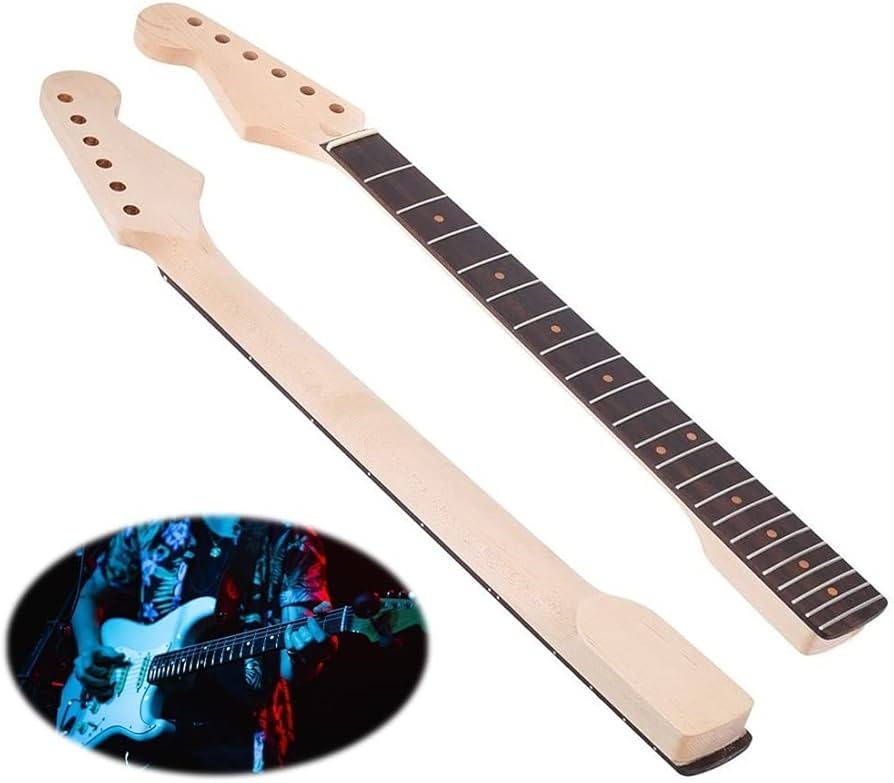 Amazon | ギター ネック フェンダーストラトギター用交換用22フレット