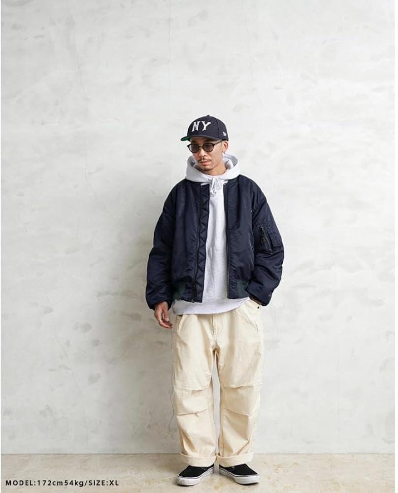 Amazon | [WAIPER] inc 米軍 最初期型 MA-1フライトジャケット MIL-J