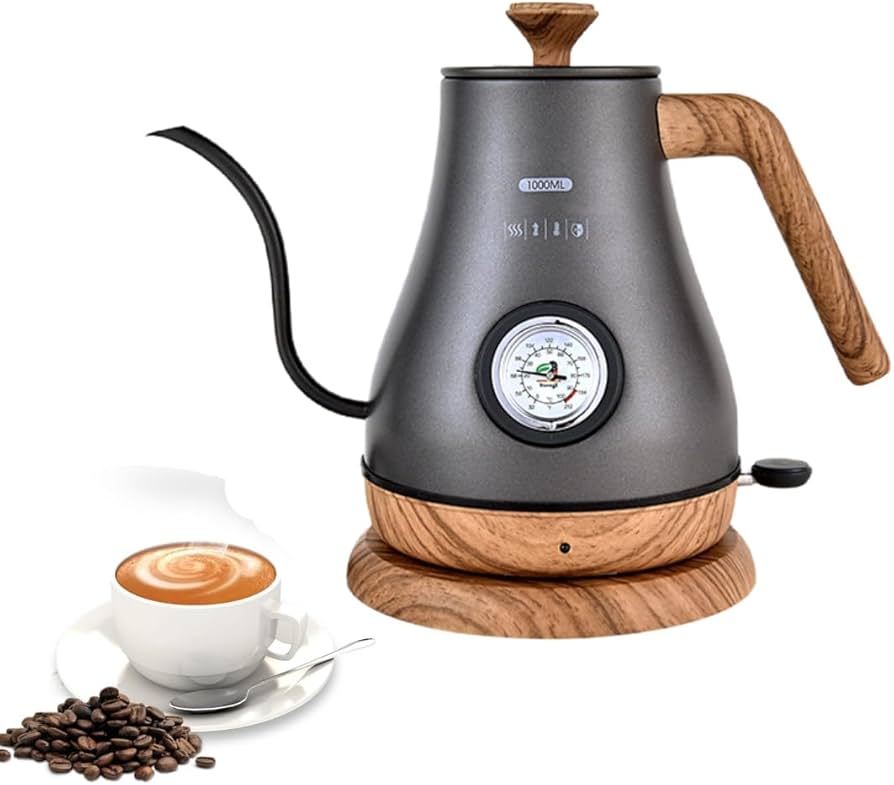 Amazon.co.jp : COMEDYKING 電気ケトル コーヒー ドリップケトル 1.0L