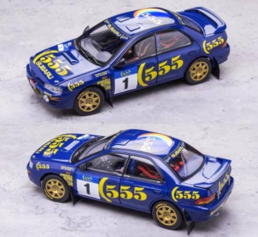 Amazon | サンスター 1/18 スバル インプレッサ Impreza 555 WRC #1