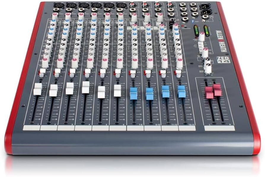 Amazon | ALLEN&HEATH USB搭載・多用途ミキサー ZED-14 | ミキサー