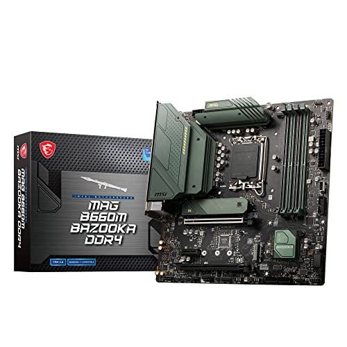 Amazon | MSI MAG B660M BAZOOKA DDR4 マザーボード Micro-ATX [Intel