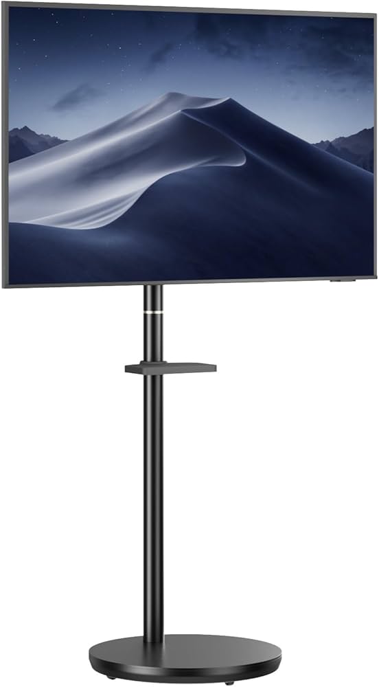 Amazon | METIYA テレビスタンド 小型 テレビ台 黒 壁寄せ 移動式