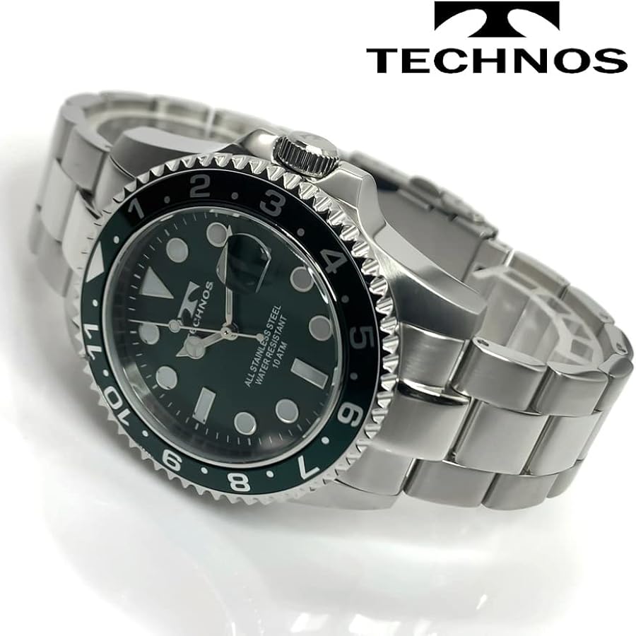 Amazon.co.jp: Technos TSM419MM Men's Quartz Wristwatch, Stainless