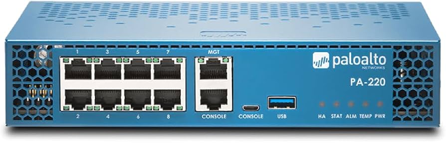 Amazon.com: Palo Alto PA-220 8-Port Next Gen Firewall Security