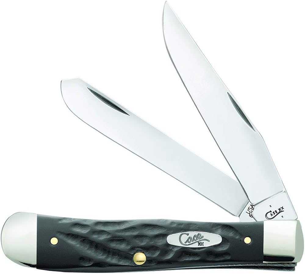 Amazon.com: Case WR XX Pocket Knife Rough Black Jigged Synthetic