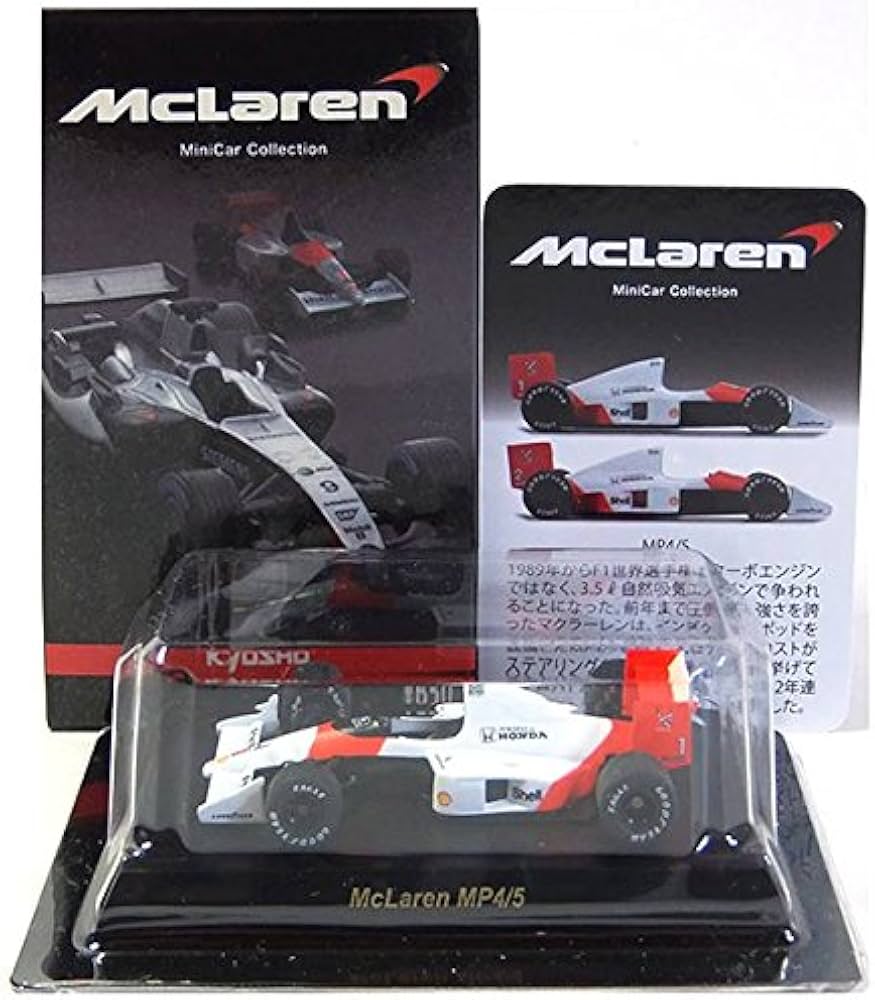 Amazon | 【5】 京商 1/64 マクラーレンミニカーコレクション MP4/5 No