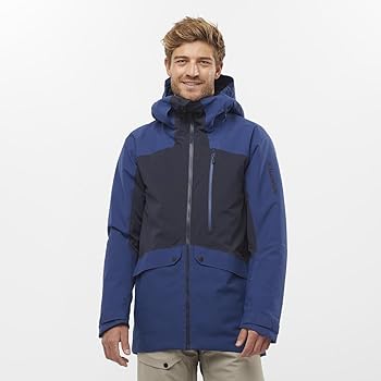 Amazon.com: Salomon Men's Untracked Jacket, Navy Peony, XX-Large
