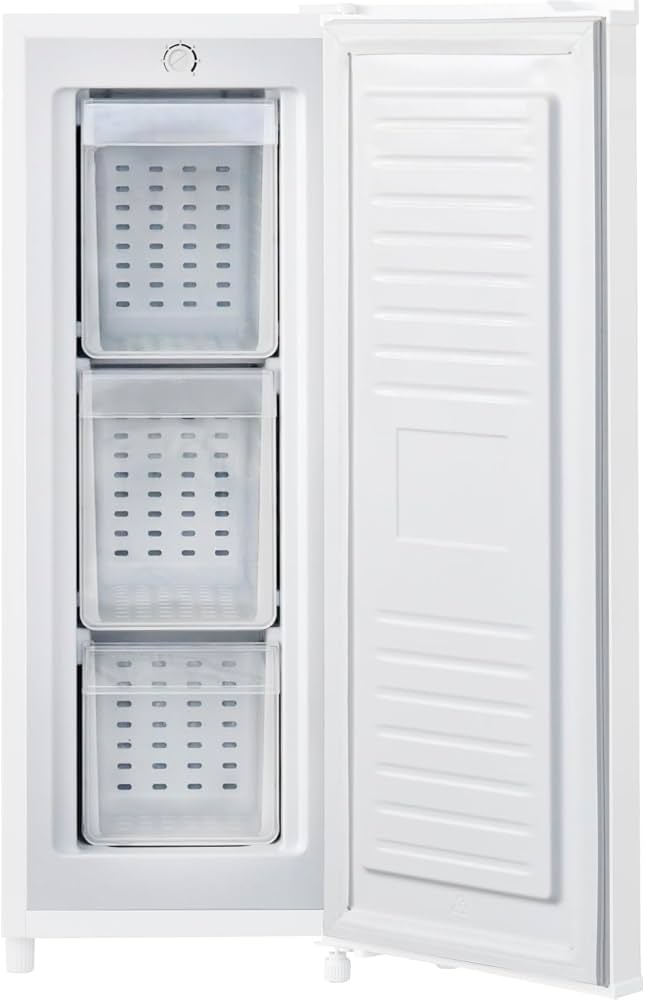 Amazon.co.jp: [山善] 冷凍庫 50L 右開き YF-SU50(W) ホワイト