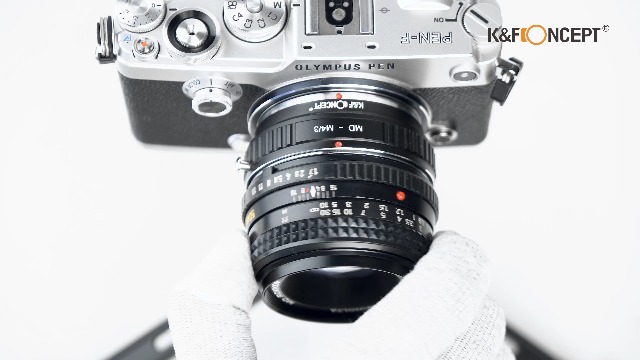 Amazon | K&F Concept レンズマウントアダプター KF-SRM43 (ミノルタMD