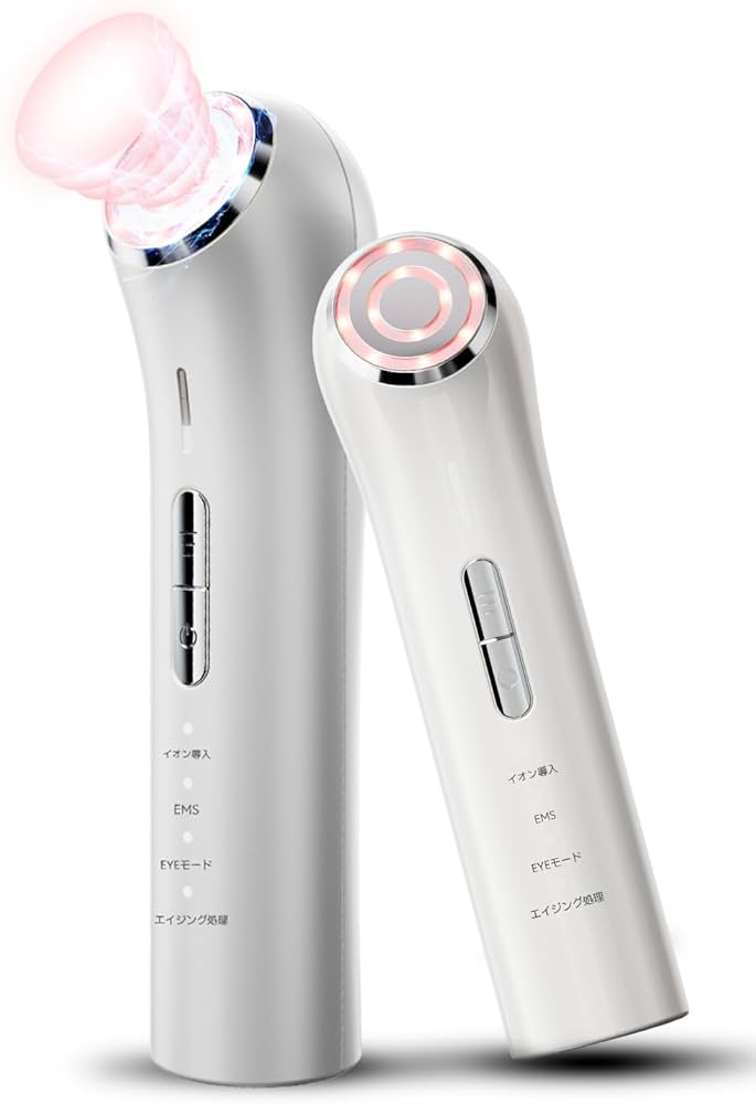 Amazon.co.jp: 美顔器 EMS【正規品 1台多役】 美容器 目元ケア RF美顔