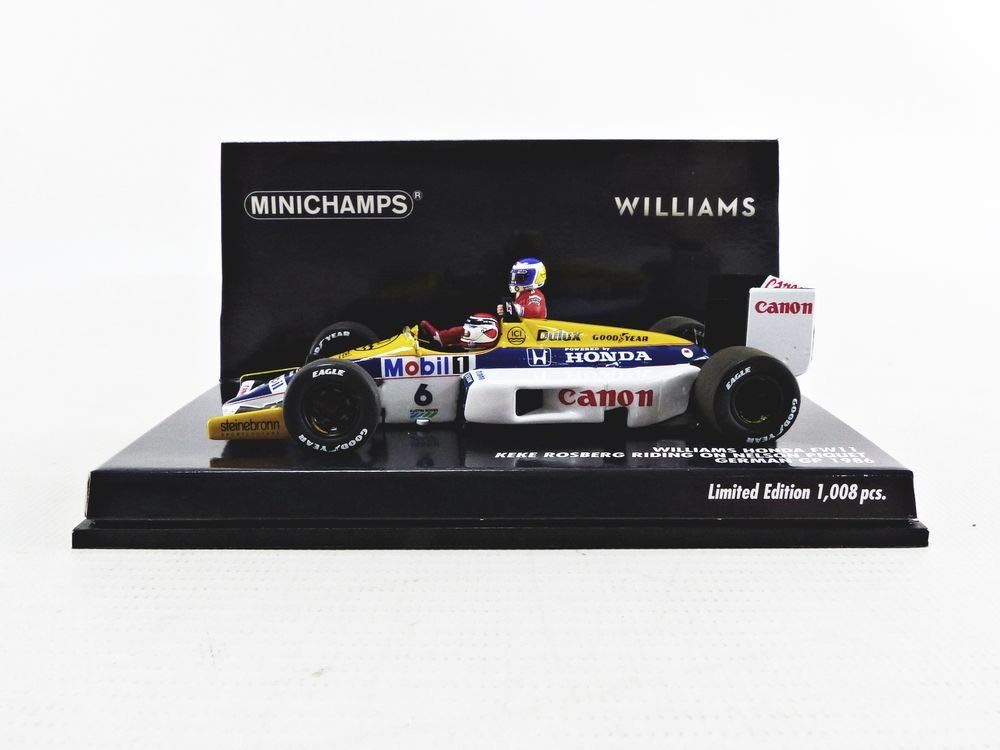Amazon.co.jp: ☆ ミニチャンプス 1/43 ウィリアムズ ホンダ FW11 1986