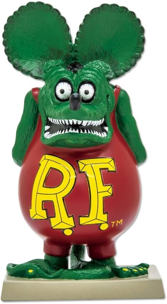 Amazon.co.jp: ラットフィンク ソフト ビニール ドール RAT FINK 正規