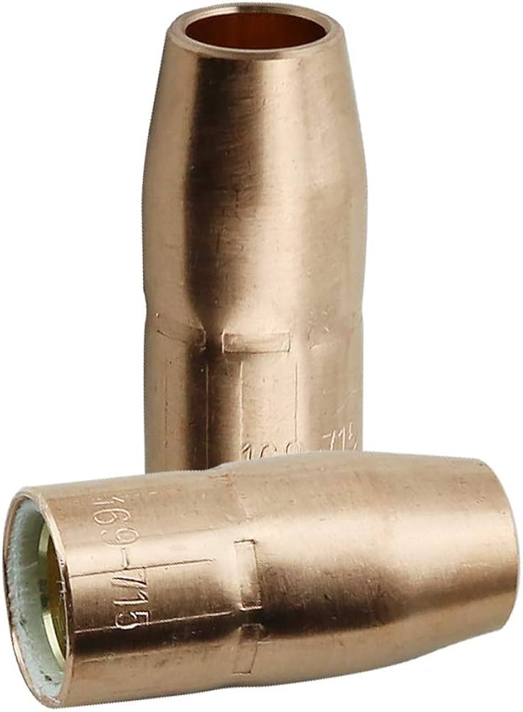 WeldingCity 2-pk Gas Nozzle 169-715 169715 1/2