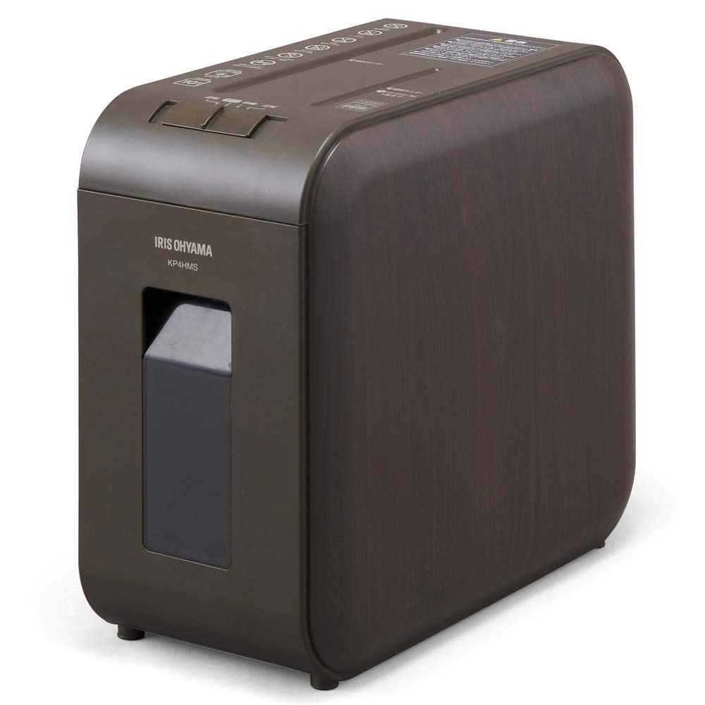 Amazon.co.jp: アイリスオーヤマ 静音シュレッダー 家庭用 細断枚数4枚