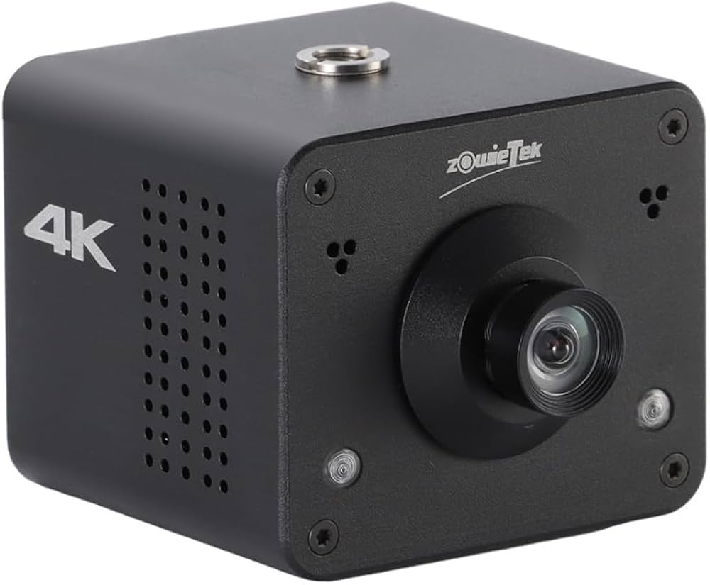 Amazon | Zowietek 4K NDI | HX3 POV ボックス カメラ PoE、ZowieCAM