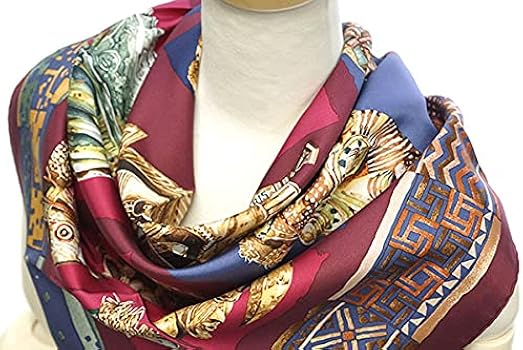 Amazon | [エルメス] スカーフ 90x90 PERSONA カレ ツイル シルク100