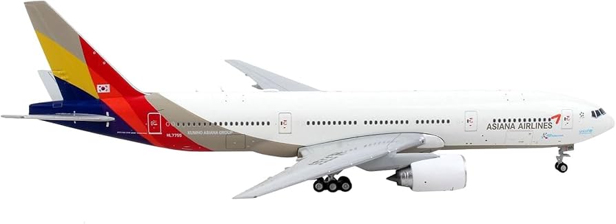 希少】アシアナ航空3機セット 1/200スケール