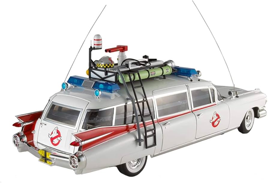 Amazon | MATTEL 1/18 ゴーストバスターズ ECTO-1 完成品 | ミニカー