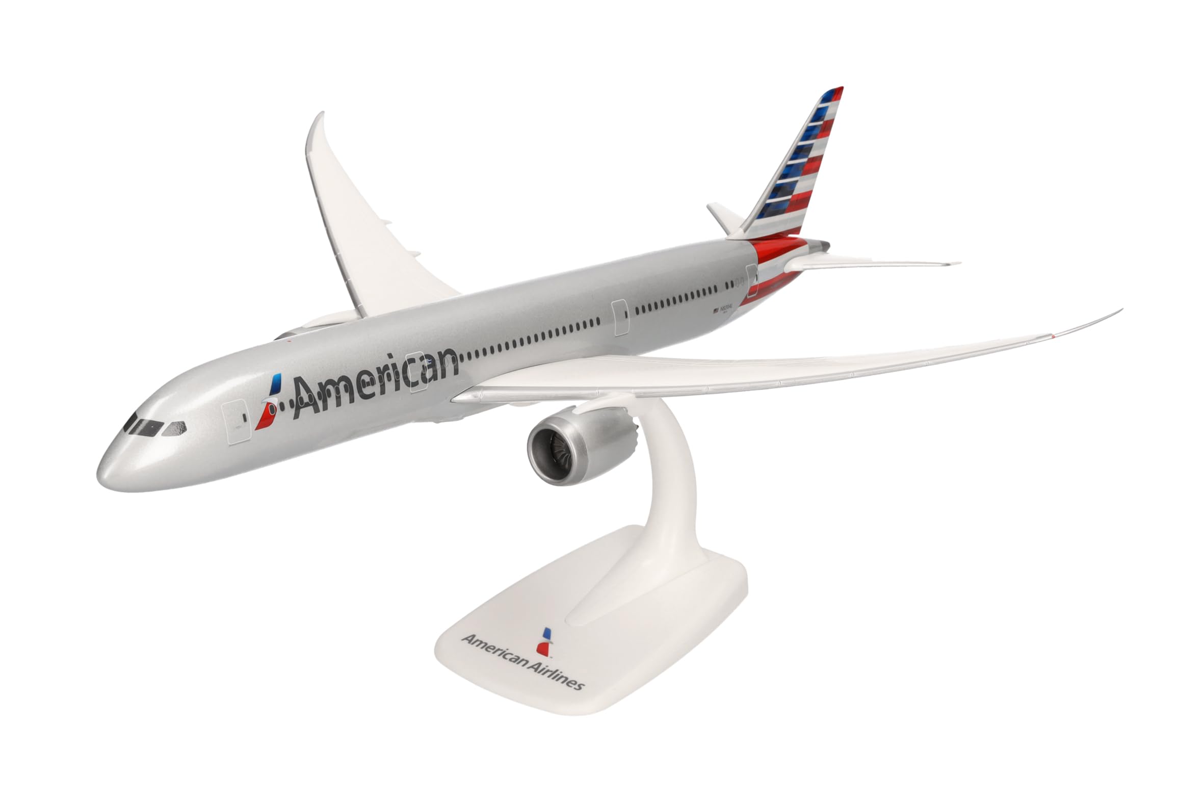 Amazon.com: Herpa Snap-fit Airplane Model Boeing 787-9 American