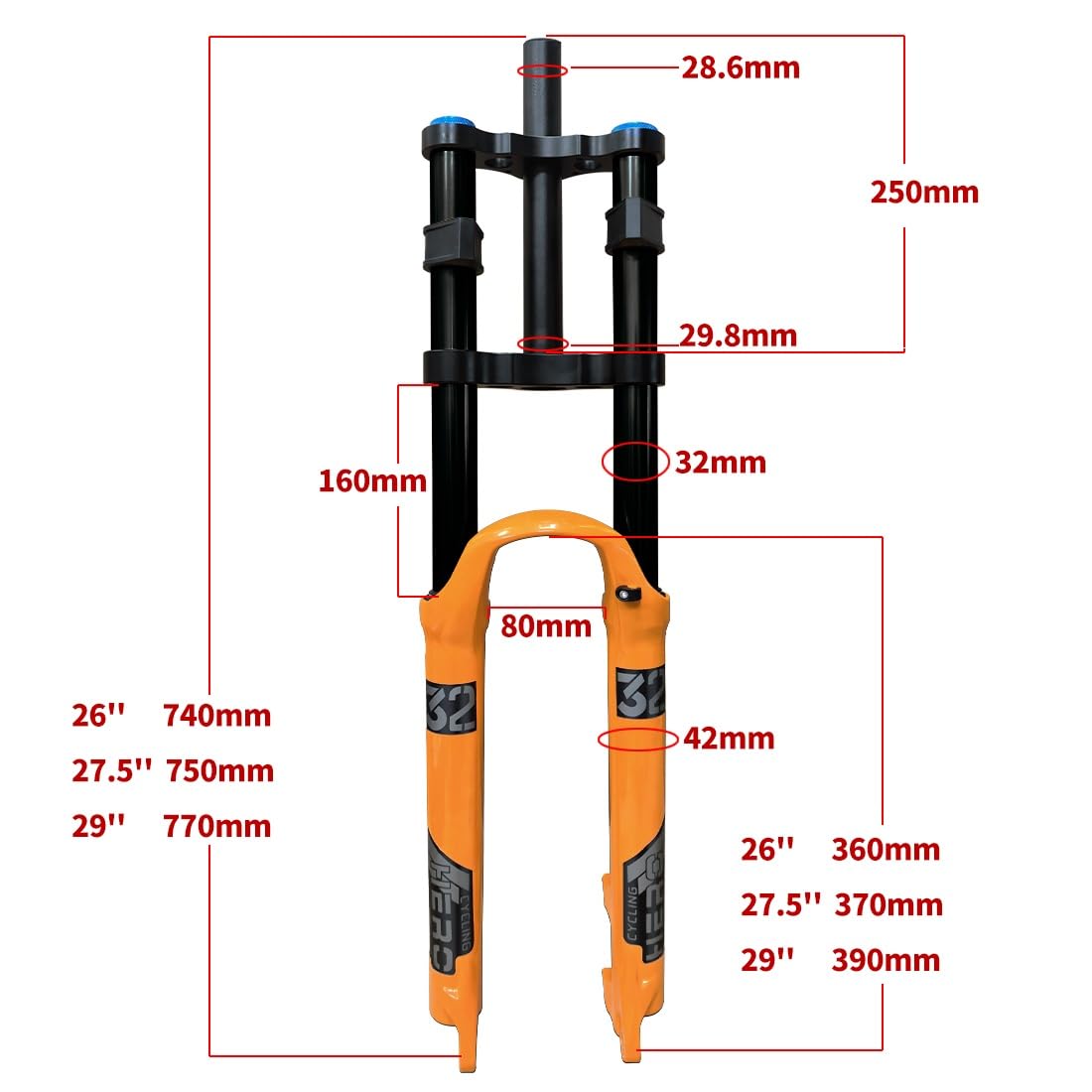 Amazon.co.jp: DH ダウンヒル マウンテン バイク サスペンション