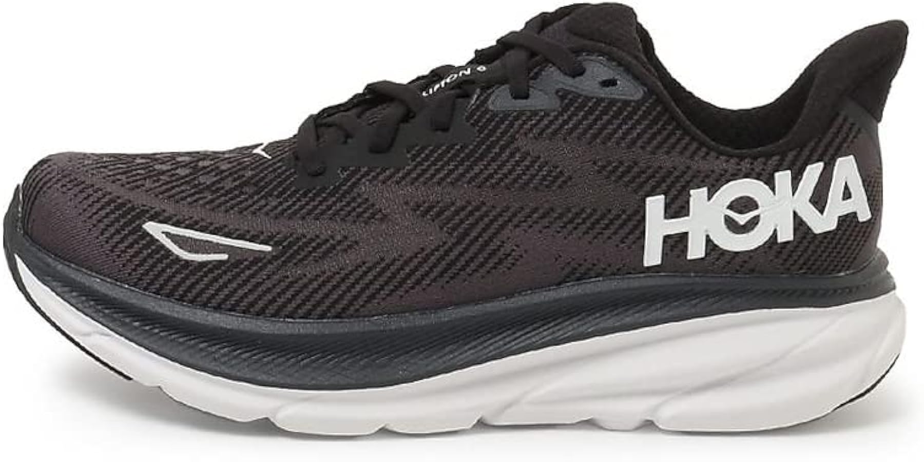 Amazon | HOKA ONE ONE(ホカ オネオネ) CLIFTON 9 WIDE BLACK / WHITE