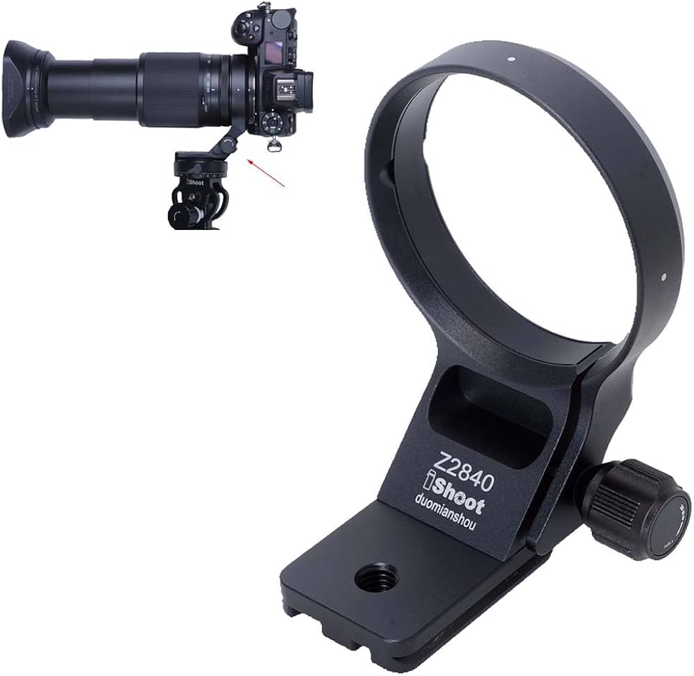 Amazon | iShoot レンズリング式三脚座、 Nikon Z 28-400mm F4-8 VR