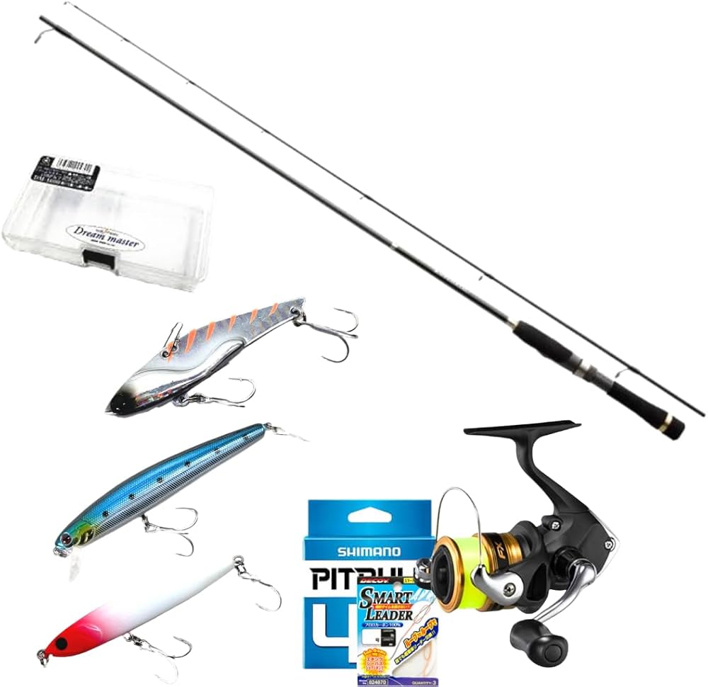 Amazon | シマノで揃えるルアー釣りセット ルアーマチックS86ML+FX2500