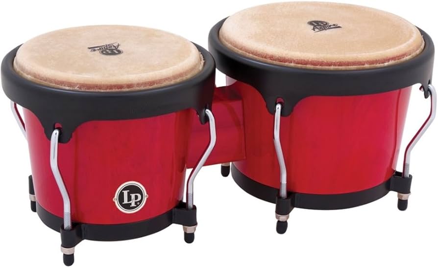Amazon | LP エルピー ボンゴ Aspire Wood Bongos Black Hardware