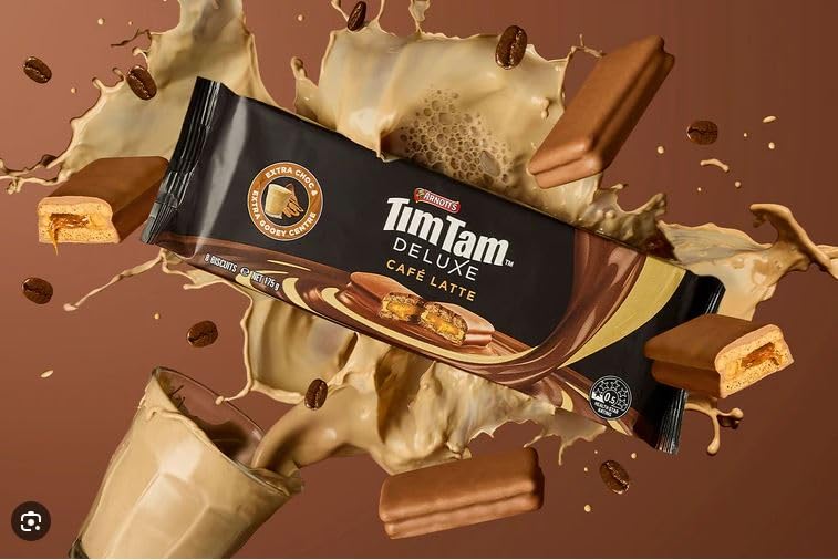Amazon.com: ARNOTT'S Tim Tam Deluxe Cafe Latte 175g : Grocery