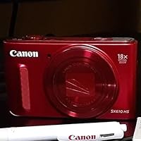 Amazon | Canon デジタルカメラ PowerShot SX610 HS レッド 光学18倍