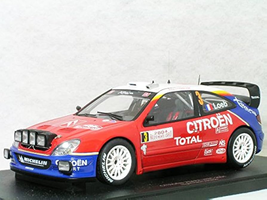 Amazon | 1/18 シトロエン 〓 クサラ WRC モンテ ナイト/セバスチャン
